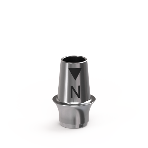 Picture of Conical Ti Base, Non-engaging, 2.0mm GH, Narrow