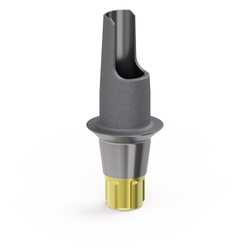 Picture of Conical Ti Base, Engaging, 0.8mm GH, Tall Post, Regular
